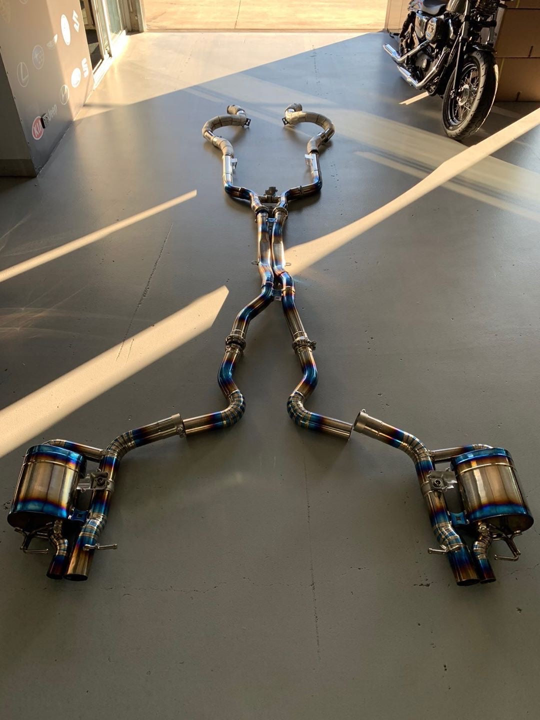 Mercedes C63/C63S W205 Valved Exhaust – Titanium & Stainless Steel Performance Upgrade