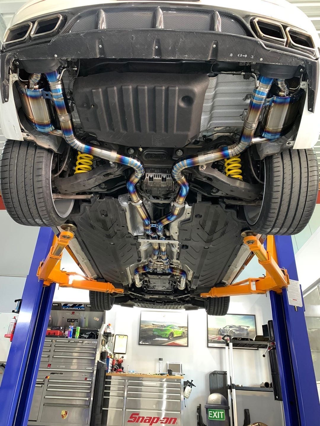 Mercedes C63/C63S W205 Valved Exhaust – Titanium & Stainless Steel Performance Upgrade