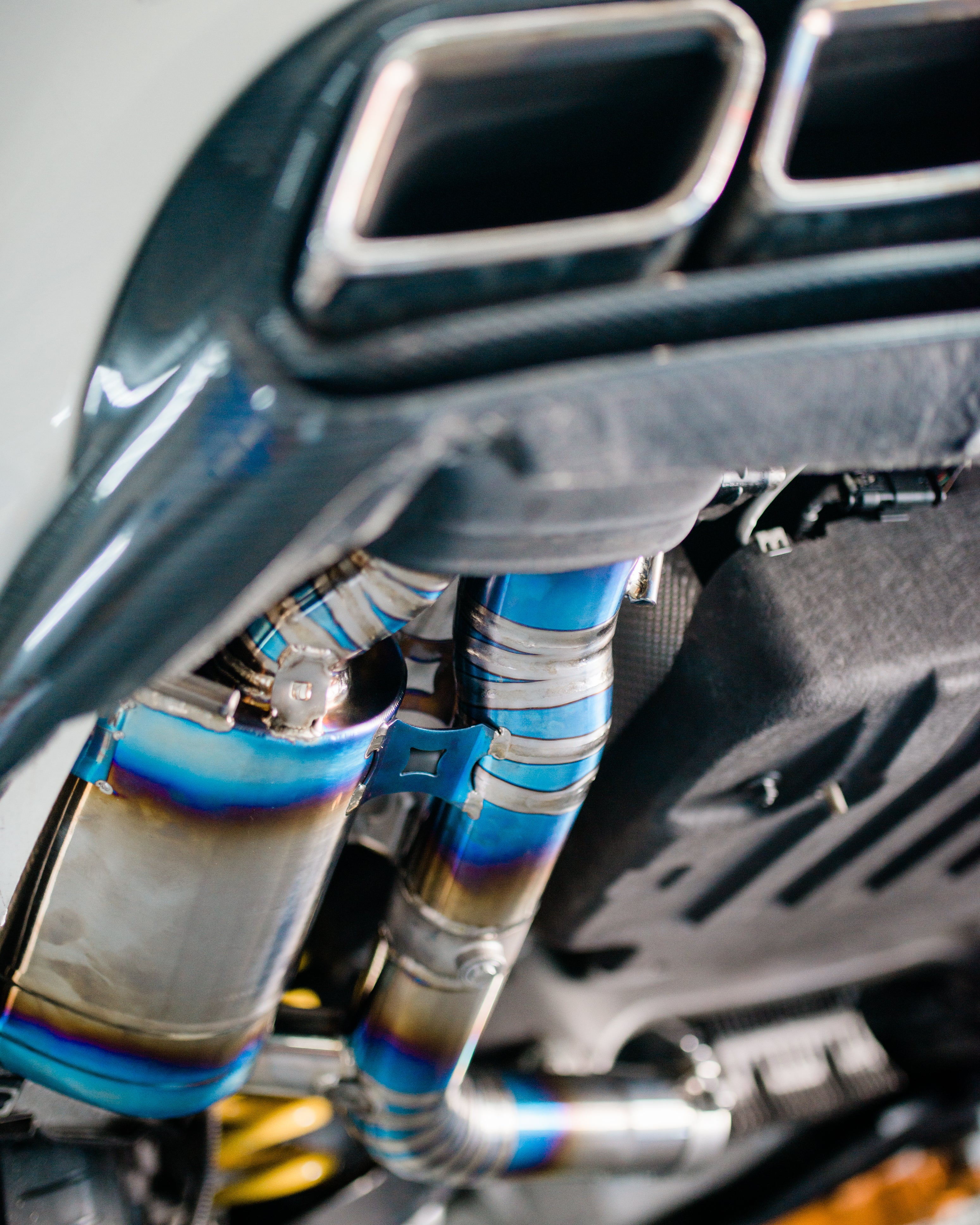 Mercedes C63/C63S W205 Valved Exhaust – Titanium & Stainless Steel Performance Upgrade